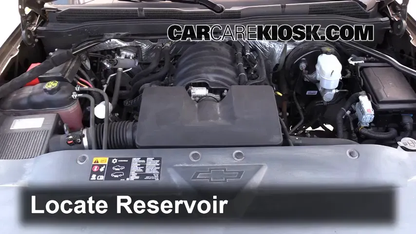 2015 Chevrolet Silverado 1500 LT 4.3L V6 FlexFuel Extended Cab Pickup Windshield Washer Fluid